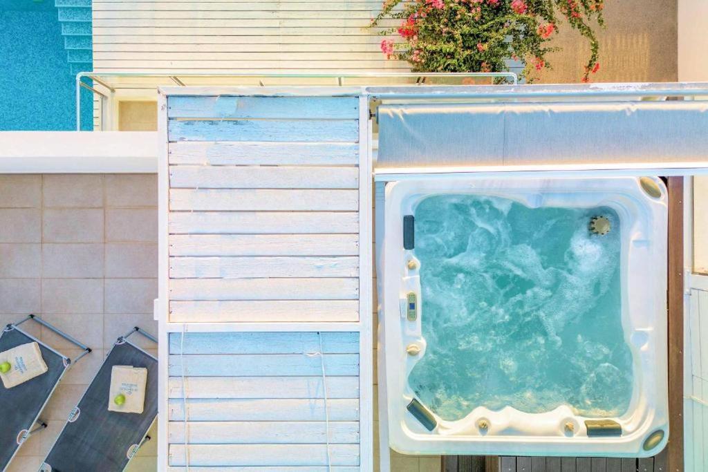 Seabreeze Villa - With Jacuzzi & Heated Pool Mastichari  Zewnętrze zdjęcie